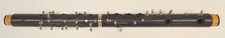 NOS EVETTE E-10(?) WOOD Bb CLARINET UPPER AND LOWER JOINT SET