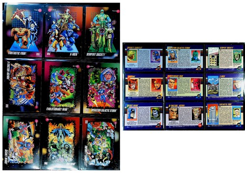 1992 Marvel Universe III💥Full Base Set 💥H-1,2,3 & 4 💥1 Sealed Pack💥Hobby Box - Picture 23 of 24