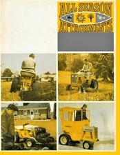 All Season Attachments & Implements for International Cub Cadet Tractor Brochure