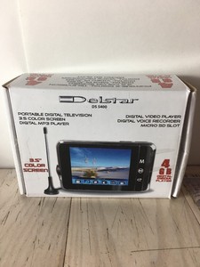 Details About Delstar Ds 5400 Portable Digital Tv Tuner 3 5 Screen Video Mp3 Player Voice