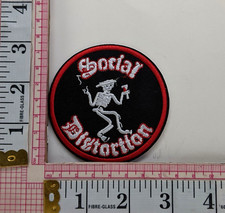Social Distortion Classic Punk Rock Band Vest Patch Crest Badge t1