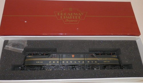 Broadway Ltd HO POWERED Pennsy Brunswick Verde 4912 GG1 Eléctrico Loco #756 | Zustand: Used