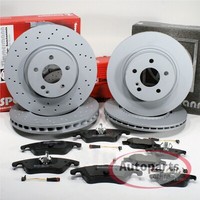 Zimmermann Bremsen Ø 342 Mm + Ø 300 Mm Vorne Hinten FüR Mercedes E-Klasse [W213]