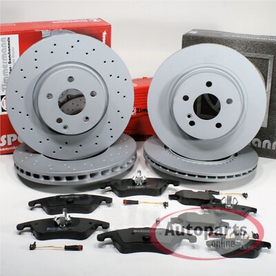 Zimmermann Bremsen Ø 342 mm + Ø 300 mm vorne hinten für Mercedes E-Klasse [W213]