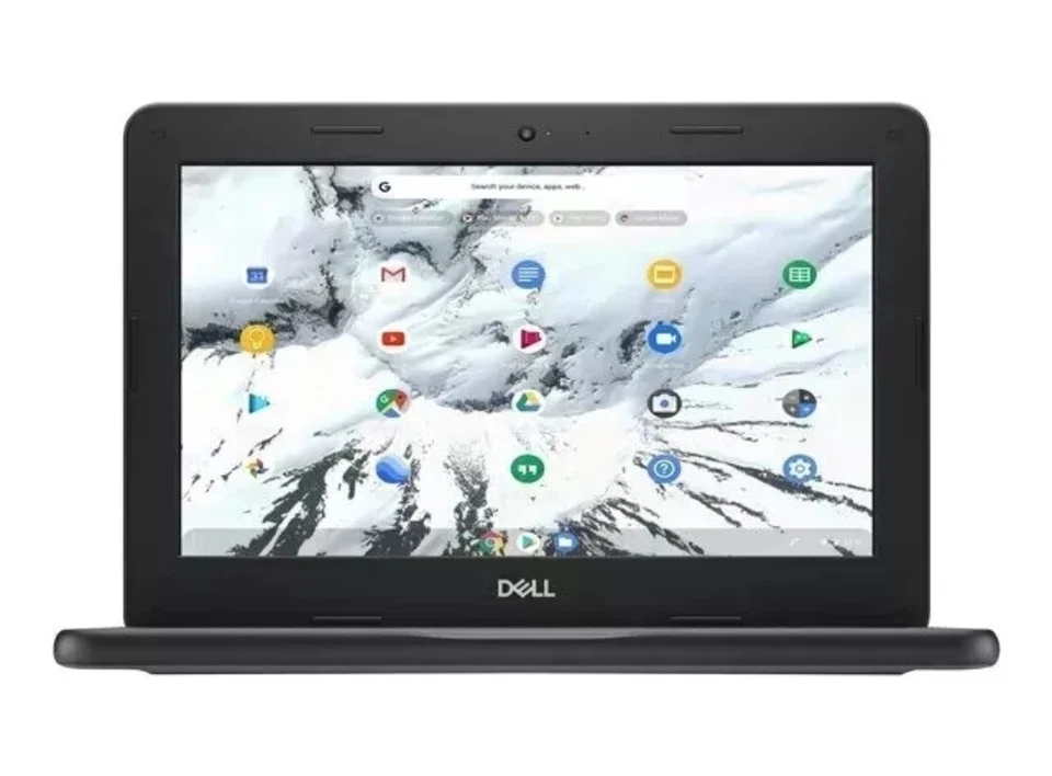 Cheap Fast Dell 3100 Chromebook 11.6" 4GB RAM 16GB eMMc USB-C WIFI WEBCAM - 2020 - Image 2 of 4