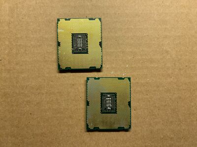 LOT OF 2 INTEL XEON E5-2670 2.6GHZ 8-CORE TECHNOLOGY (SR0KX) I5-1(6)