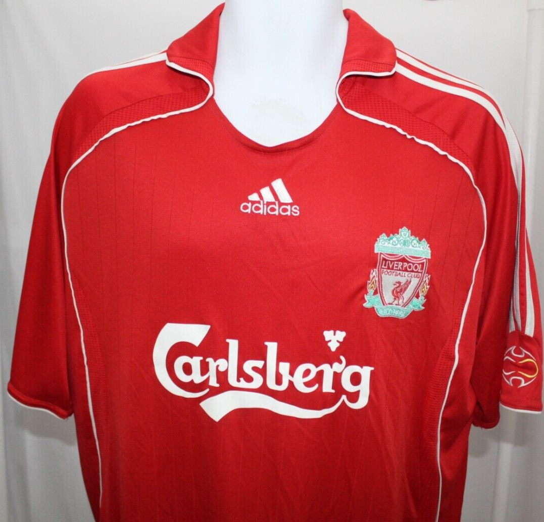 Liverpool Premier League Authentic Adidas 2007-2008 Size