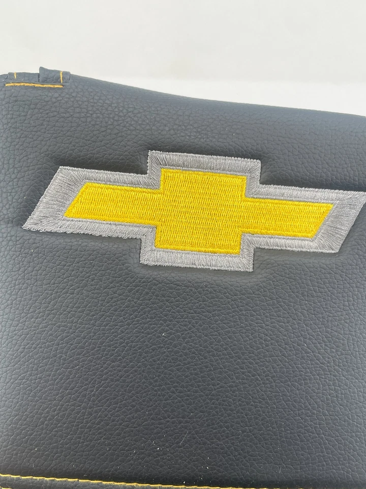 Chevy Licensed Black Leatherette Seat Cover Silverado Coloardo Tahoe Suburban - Изображение 4 из 4