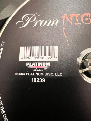 Prom Night DVD Jaime Lee Curtis 2004 Used - Picture 5 of 6