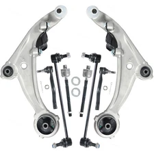 For 2007-2013 Nissan Altima Control Arms Tie Rod Sway Bar 8Pcs Suspension Kit