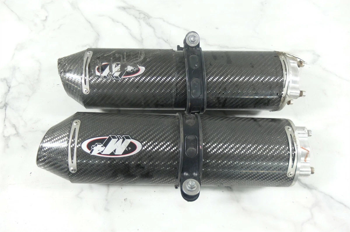 05 Suzuki SV 1000 SV1000 carbon fiber M4 aftermarket muffler pipe exhaust