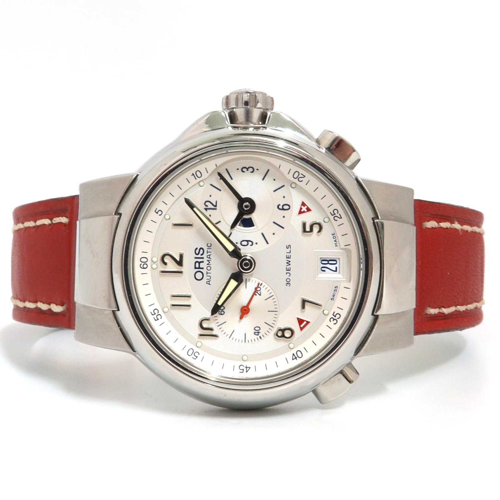 Oris Classic Worldmaster Silver Dial Stainless St… - image 2