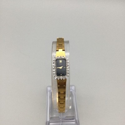 Pulsar Womens Watch 10mm Gold Crystal Bezel V220-L 334A NON  display picture 3