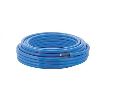 Geberit Mepla Metallverbundrohr 16mm mit Isolierung 6mm, blau  - ring 50m