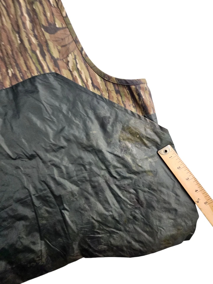 Vtg Sports Afield Realtree Camo Zip Shell Holder Hunting Shooting Vest Men L - Image 4 of 4