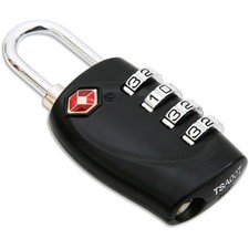 Baumgartens TSA Approved Luggage Lock BLACK (62974)