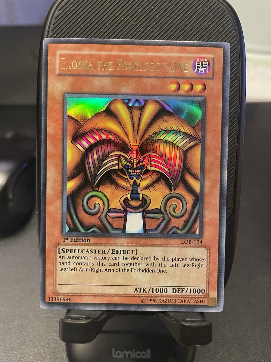 Exodia The Forbidden One LOB 1st Edition Asian English LOB-124 | eBay