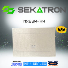     NEW Cisco Meraki MX68W-HW Security Appliance with Built-In Wi-Fi  FastShip