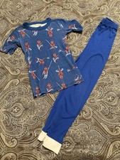 HANNA ANDERSSON Spider-Man Blue Organic pajamas, Size 130 8 