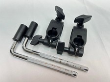 2X Roland MDH-6U V-Drum 1.5 inch Rack Clamp +...