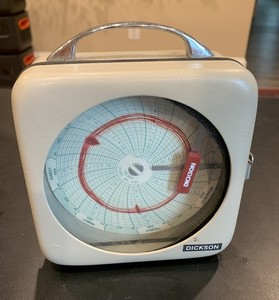 Dickson  Temperature Circular Chart Recorder Model SC4-350C-B-7