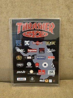 Supreme Thrasher Magazine Sheet
