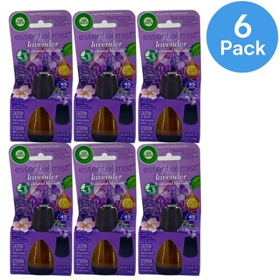 Air Wick Essential Mist Lavender & Almond Blossom Refill 0.67oz 6 Pack New