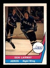 1977 O-Pee-Chee WHA #48 Don Larway RC NM/NM+ X3024497