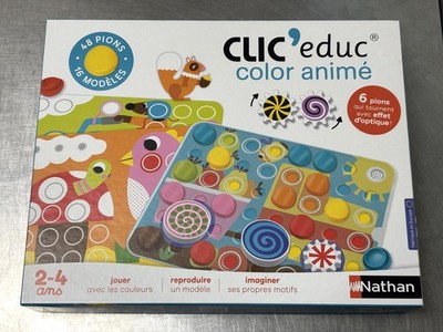 Clic'educ animiertes Color Brettspiel - Nathan