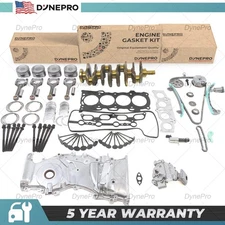 2AZ-FE Engine Rebuild Kit Crankshaft Timing For Toyota Camry Solara 2.4L 2001-15