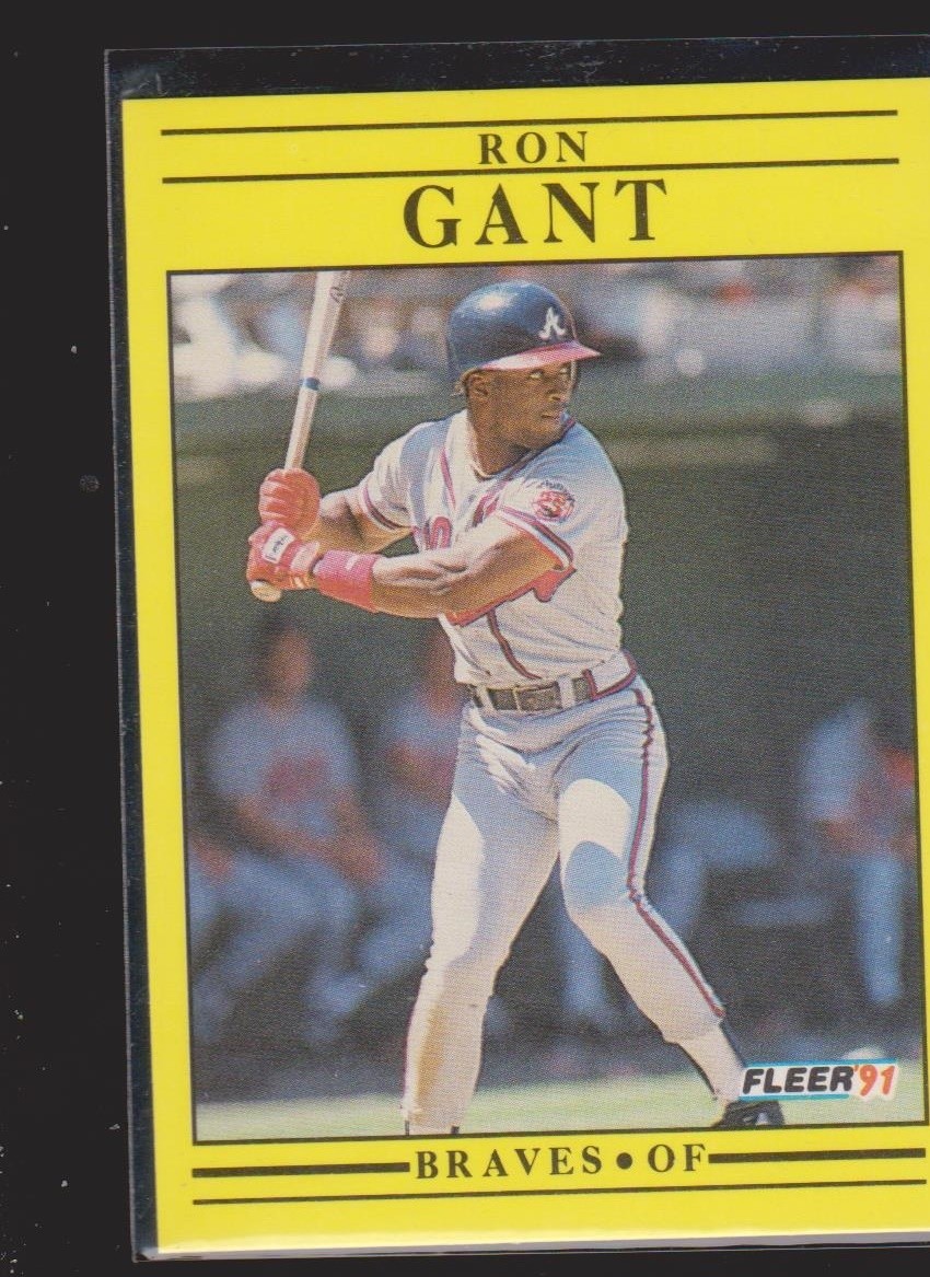 Ron Gant Cards Inserts Vintage Premium Collection LOOK