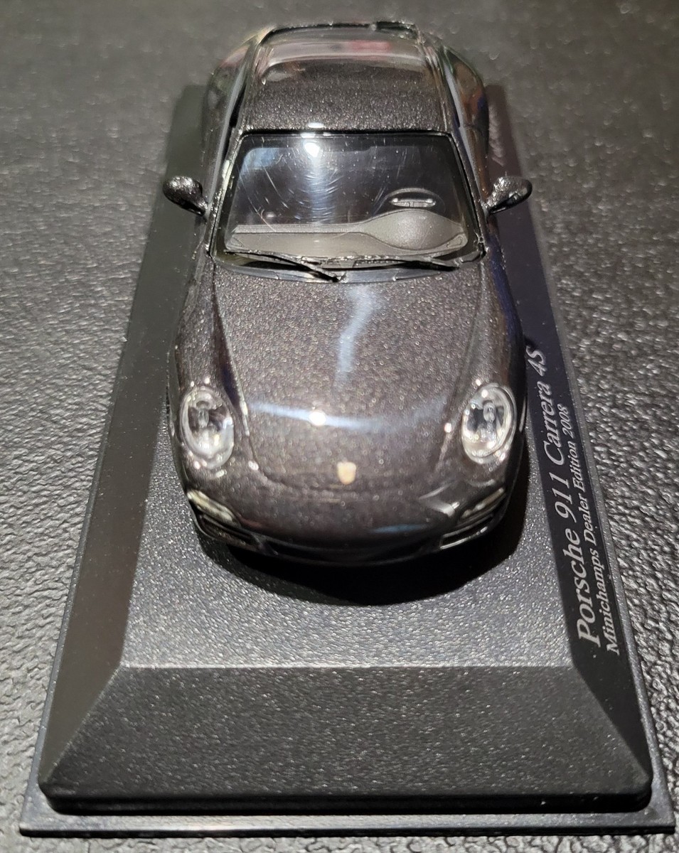 Minichamps 403066430 1/43 Porsche 911 (997) Carrera 4S 2008 Gray