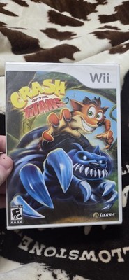 Crash Bandicoot Crash of the Titans - Nintendo Wii -SHIPS FAST FACTORY SEALED!