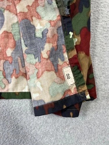 Vintage Swiss Army Taz M83 Field Jacket Mens L Alpenflage Camouflage Full Zip image 9