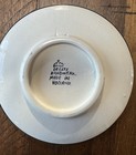 Vintage Royal Delft Blue White Floral Bird Plate Wall Hanging 4 inches — photo 3