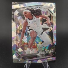 Dana Evans 2025 Panini Prizm WNBA #33 Ice Prizm
