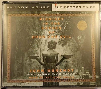 Midnight In The Garden Of Good And Evil - John Berendt 3 CD Set Audio Book