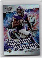 2022 CONTENDERS OPTIC UP AND COMING SILVER PRIZM JUSTIN JEFFERSON MINNESOTA