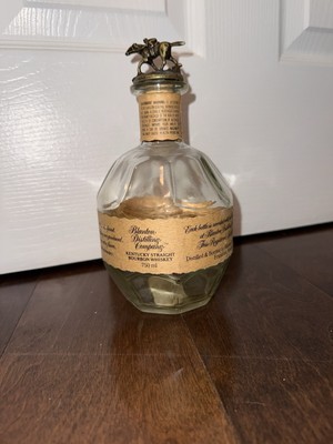 Blanton's Bourbon Horse & Jockey Bottle With Top Stopper Letter  N 