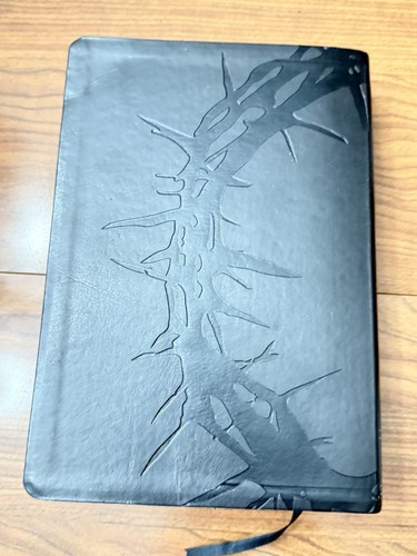 CSB Large Print Personal Size Reference Bible, Charcoal LeatherTouch No Name - Picture 7 of 7