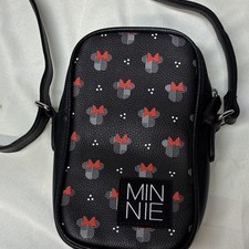 DANI by Danielle Nicole Disney Minnie Mouse Mini Borsa a Tracolla, Nero