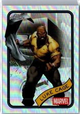 2025 Topps Chrome Marvel LUKE CAGE Refractor #111!