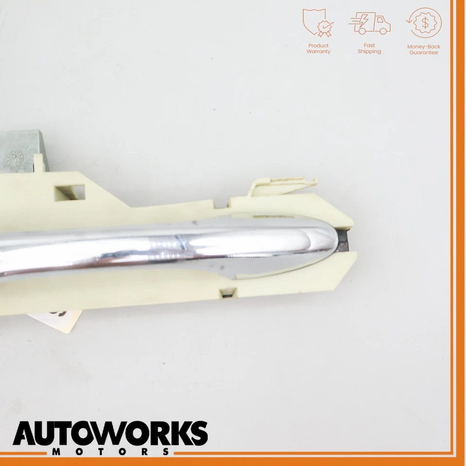 04-09 Jaguar XJR XJ8 VDP X350 Manija de puerta exterior del conductor delantero izquierdo cromada OEM Foto 4 de 4