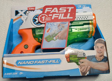 ZURU X-Shot Nano Fast-Fill Water Blaster Squirt Gun Green/Orange/White 2021