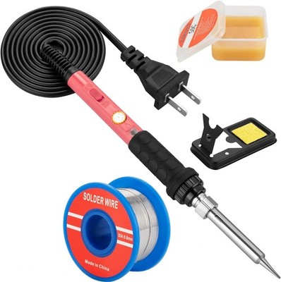 Soldering Iron Kit, 60W with Ceramic Heater, 5-in-1 60w