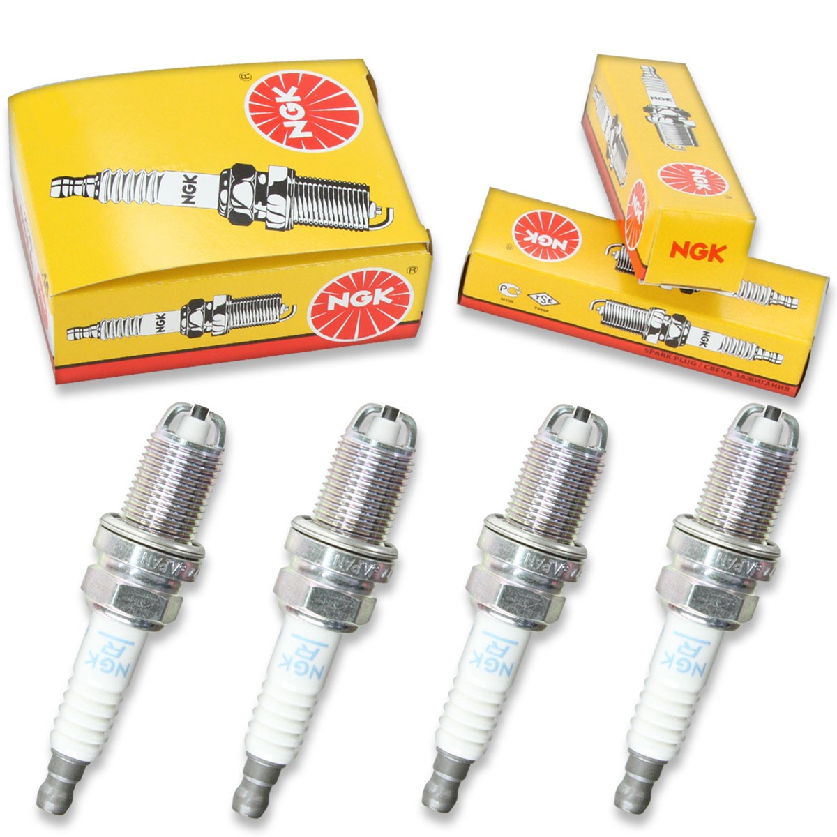 4 pc NGK 2288 BKR6EK Standard Spark Plugs for V99-75-0023 K6RDY K20TXR vk