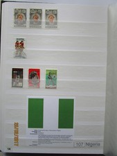 NIGERIA  Briefmarken-Sammlg. 51 St.   ( auf 4 Fotoseiten )