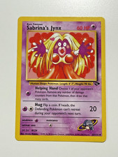 Sabrina's Jynx 57/132 Gym Challenge WOTC NM Pokemon TCG 2000