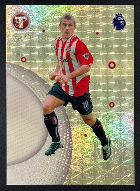 Kevin Phillips 2025-26 Pristine PL Sunderland Pristine Ivory - SUPERFRACTOR 1/1