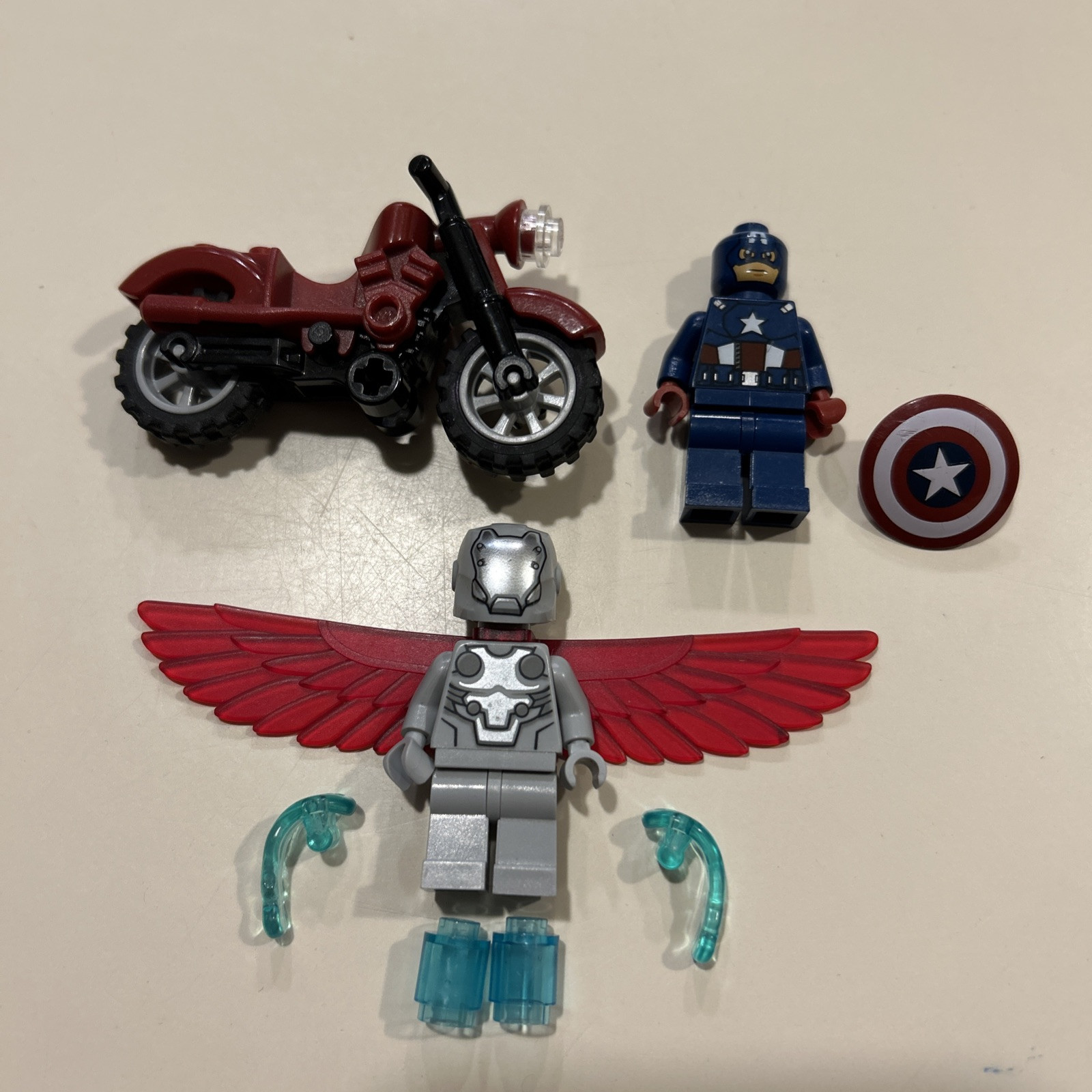 Lego Superheroes Captain America Lego Motorcycle LEGO Marvel